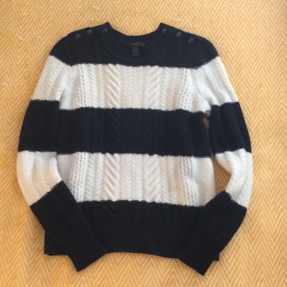 J.Crew striped sweater